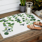 Eucalyptus Watercolor 2  Outdoor Rug Gallery Image 2