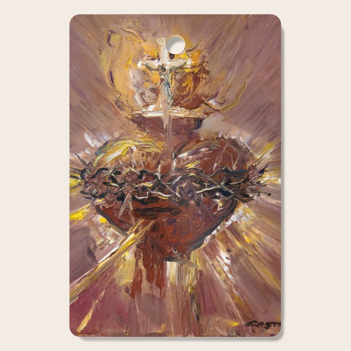 Cor Jesu Sacratissimum XI Cutting Board Gallery Image 1