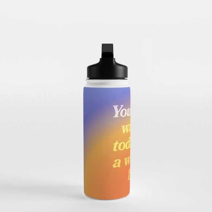 Good Morning Water Bottle Gallery Image 3