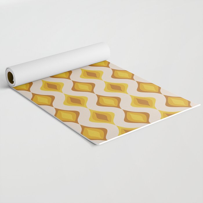 Retro Pattern #2 Yoga Mat Gallery Image 2