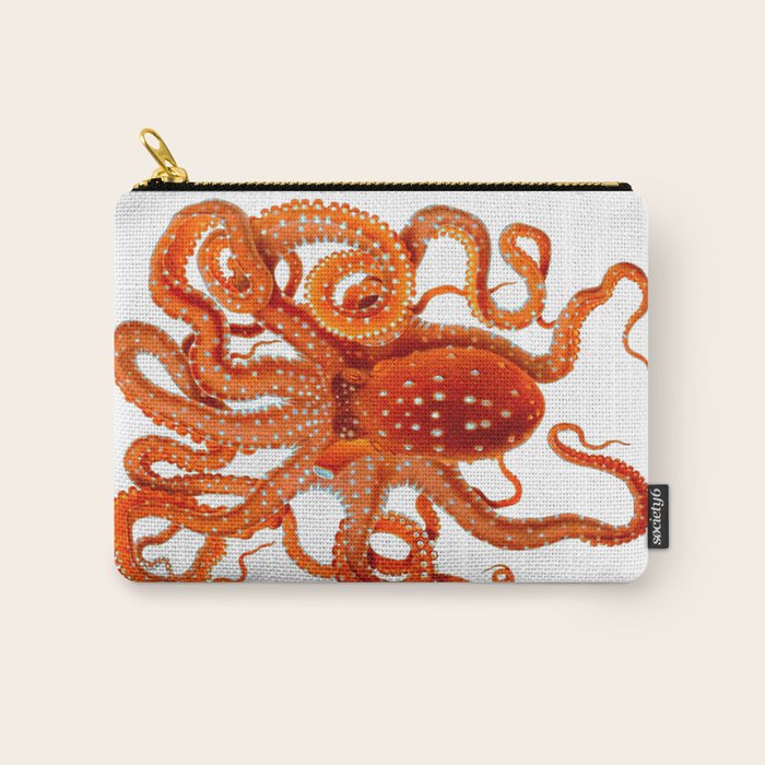 Vintage Octopus Carry All Pouch Gallery Image 1