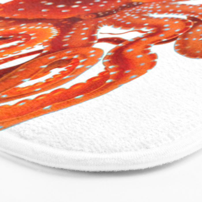Vintage Octopus Bath Mat Gallery Image 3