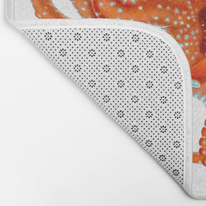 Vintage Octopus Bath Mat Gallery Image 2