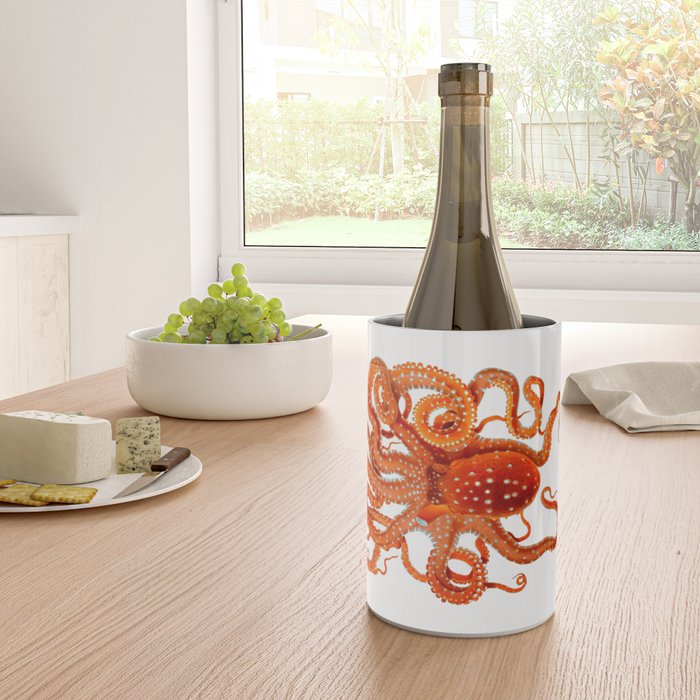 Vintage Octopus Wine Chiller Gallery Image 4