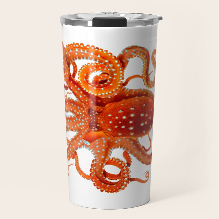 Vintage Octopus Travel Mug Gallery Image 1
