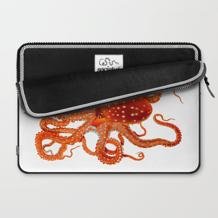 Vintage Octopus Laptop Sleeve Gallery Image 2