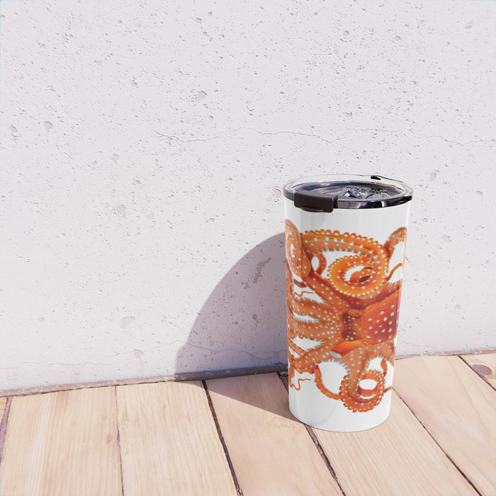Vintage Octopus Travel Mug Gallery Image 4
