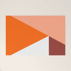Geometrical retro  Welcome Mat Gallery Image 1