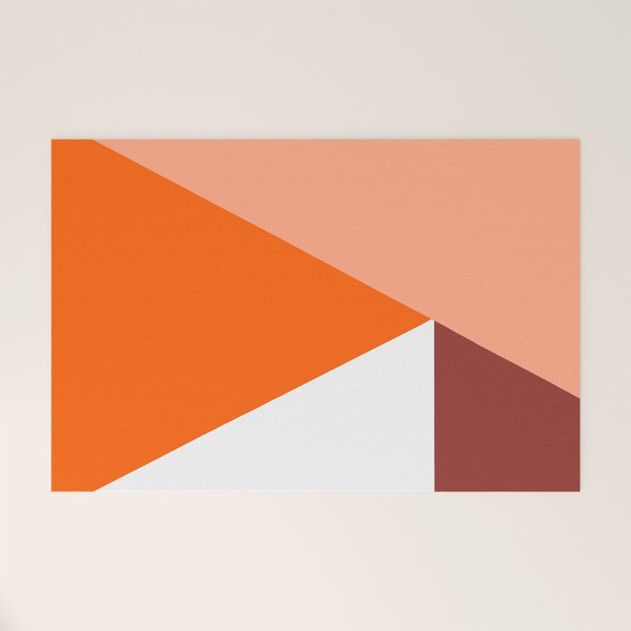 Geometrical retro  Welcome Mat Gallery Image 1