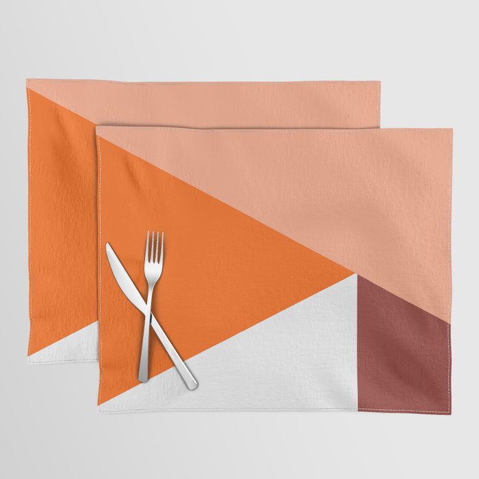 Geometrical retro  Placemat Gallery Image 1