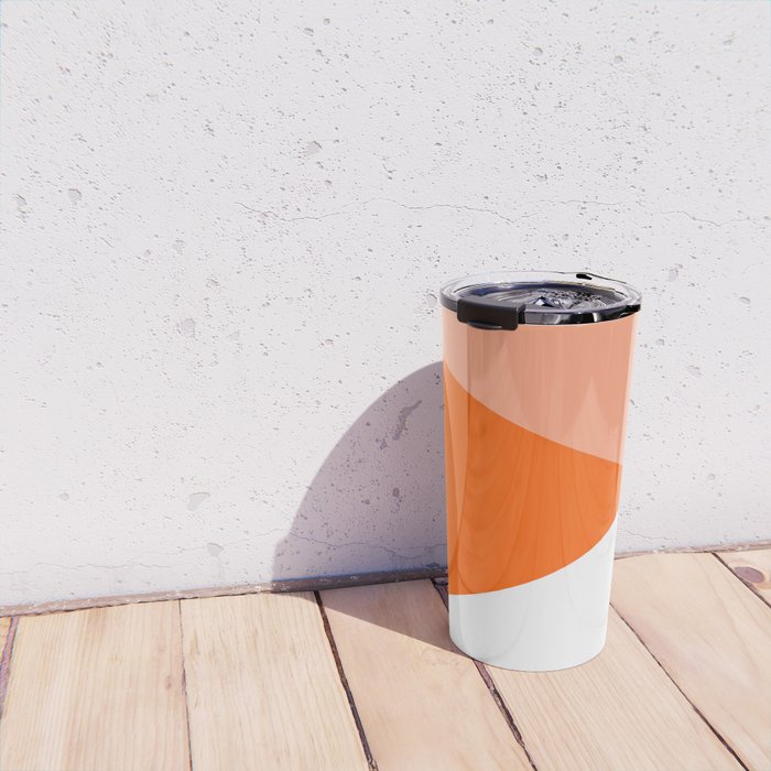 Geometrical retro  Travel Mug Gallery Image 4
