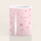 Pink Valentine Coffee Mug Gallery Image 4
