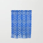 Mudcloth 01: Navy Blue Edition Wall Hanging Gallery Image 1