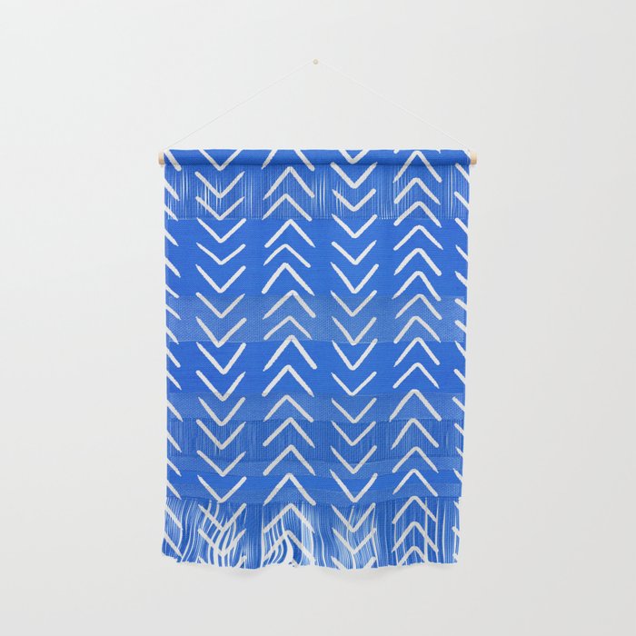 Mudcloth 01: Navy Blue Edition Wall Hanging Gallery Image 1