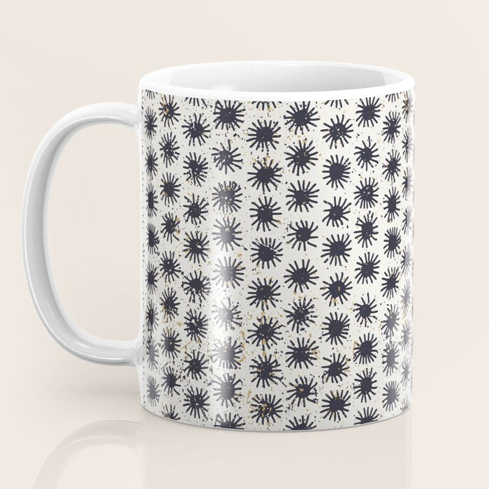 Happy nordic blue sun Coffee Mug Gallery Image 3