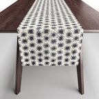 Happy nordic blue sun Table Runner Gallery Image 1