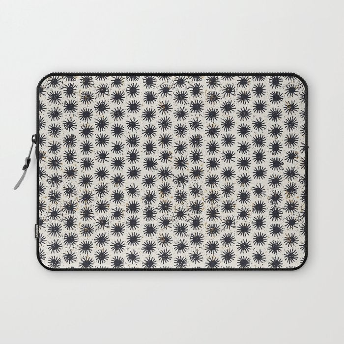 Happy nordic blue sun Laptop Sleeve Gallery Image 1