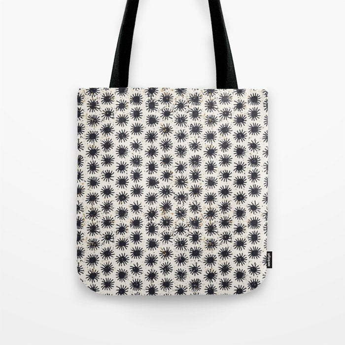 Happy nordic blue sun Tote Bag Gallery Image 1