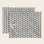 Happy nordic blue sun Placemat Gallery Image 1