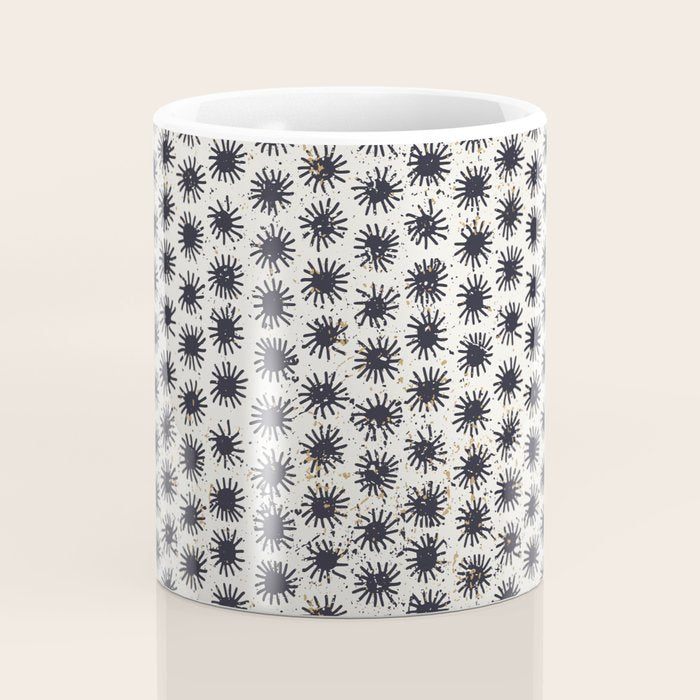Happy nordic blue sun Coffee Mug Gallery Image 4