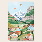 Grindelwald Switzerland Cutting Board Gallery Image 1