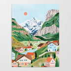 Grindelwald Switzerland Poster Gallery Image 4