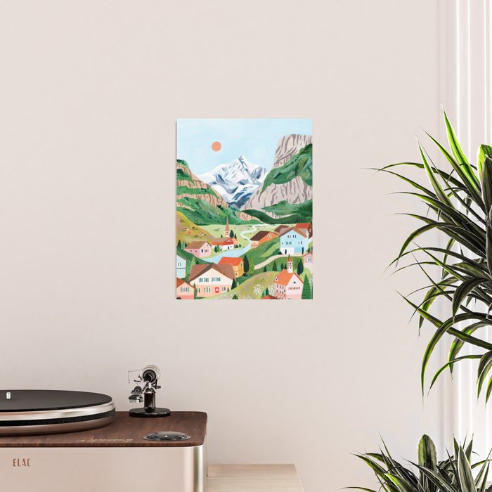 Grindelwald Switzerland Poster Gallery Image 2