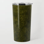 olive green velvet Travel Mug Gallery Image 1