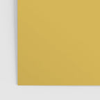 Mustard Yellow and White Minimalist Color Block Solid Half and Half Poster Gallery Image 3