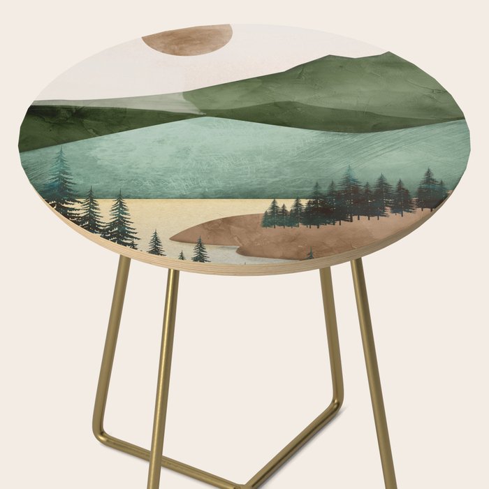 Abstract Art Landscape 16 Side Table Gallery Image 2