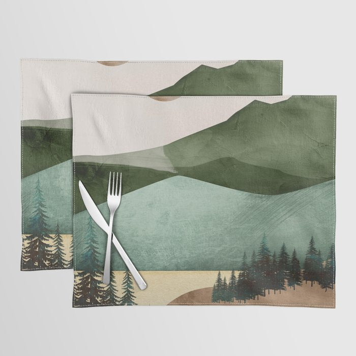 Abstract Art Landscape 16 Placemat Gallery Image 1