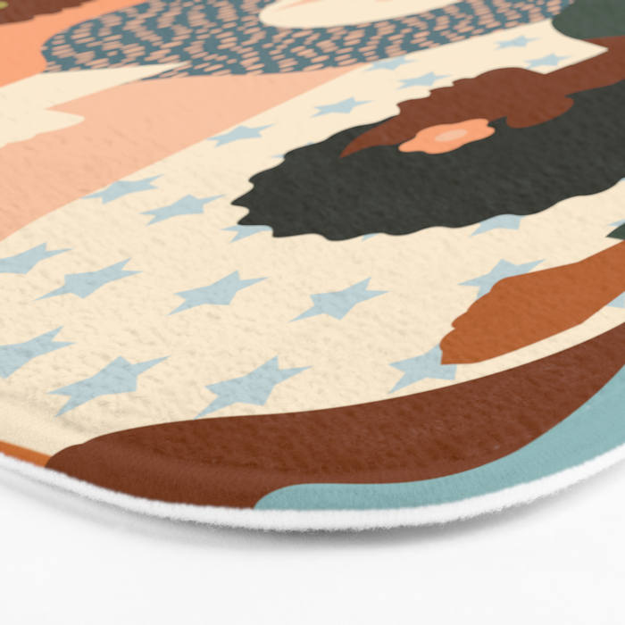 Women empowerment movement Bath Mat Gallery Image 3