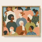 Women empowerment movement Serving Tray Gallery Image 1