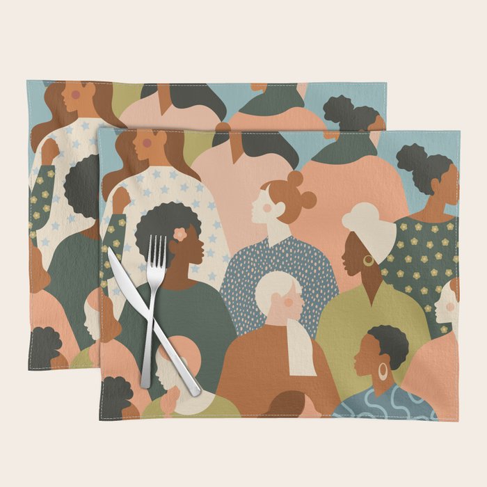 Women empowerment movement Placemat Gallery Image 1
