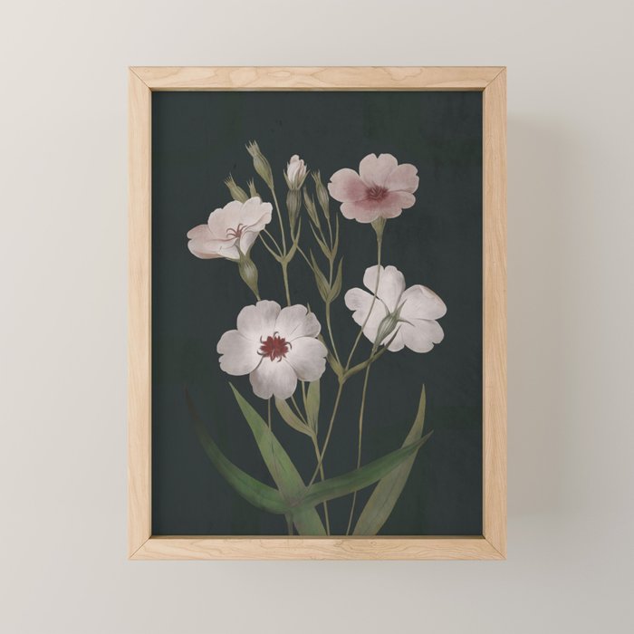 Garden Flowers 6 Mini Art Print Gallery Image 1