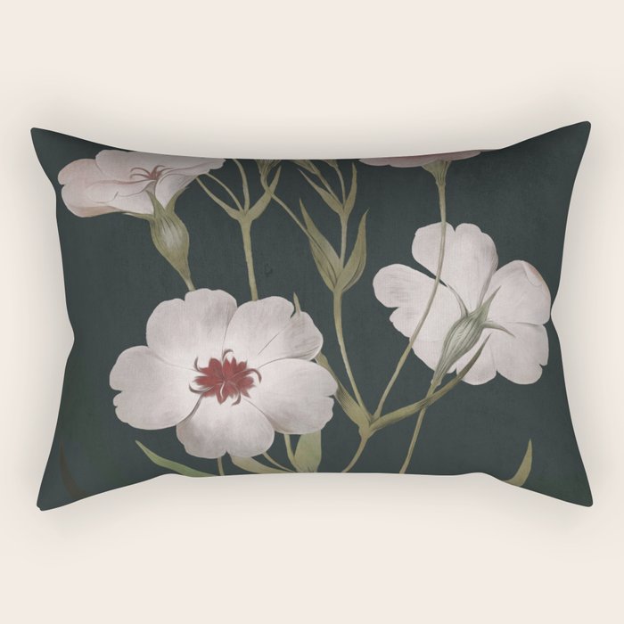 Garden Flowers 6 Rectangular Pillow Gallery Image 2