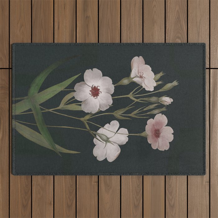Garden Flowers 6 Outdoor Rug Gallery Image 1