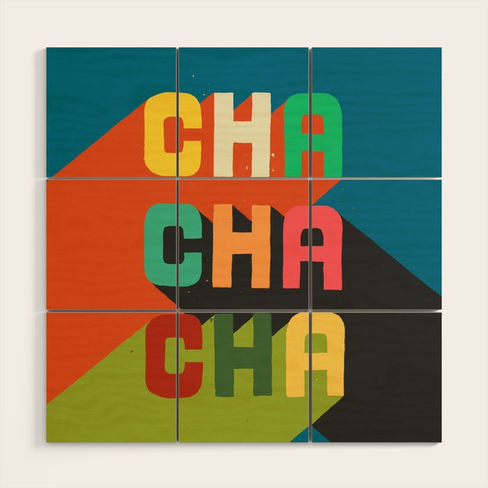 Cha cha cha Wood Wall Art Gallery Image 1