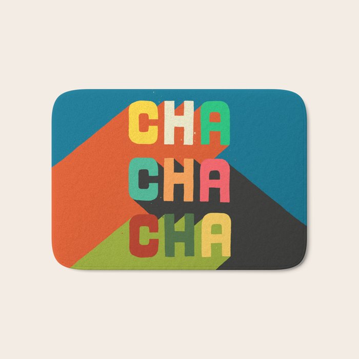 Cha cha cha Bath Mat Gallery Image 1