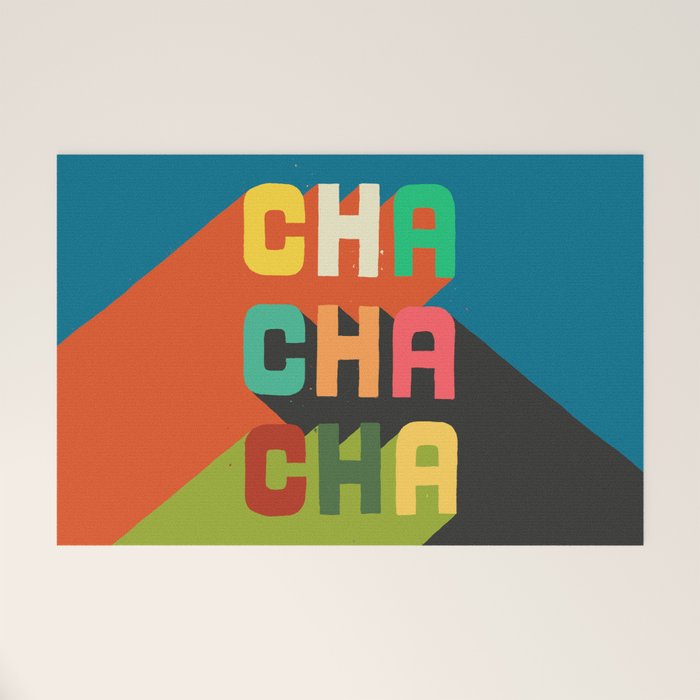 Cha cha cha Welcome Mat Gallery Image 1