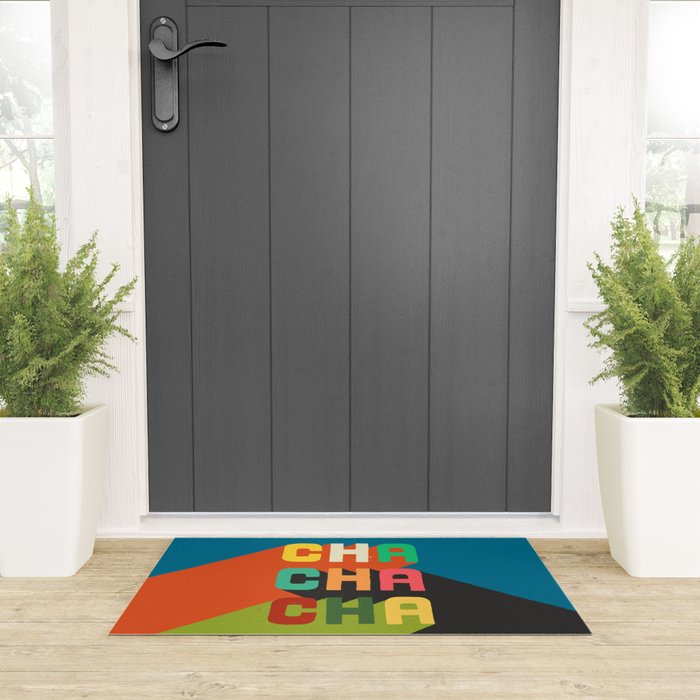 Cha cha cha Welcome Mat Gallery Image 3