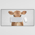 Calf - Colorful Desk Mat Gallery Image 1