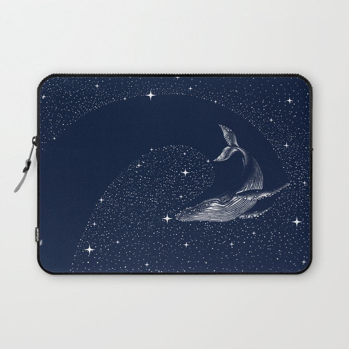 starry whale Laptop Sleeve Gallery Image 1