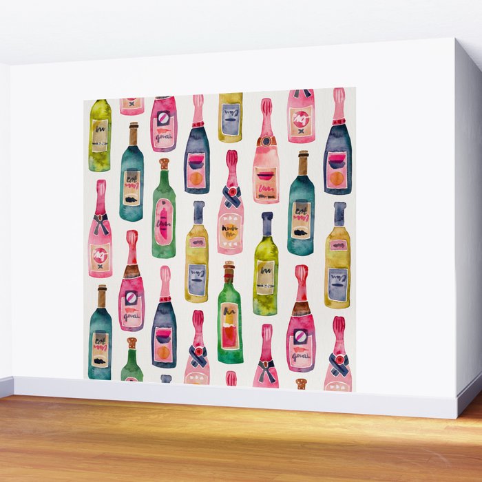 Champagne Collection Wall Mural Gallery Image 2