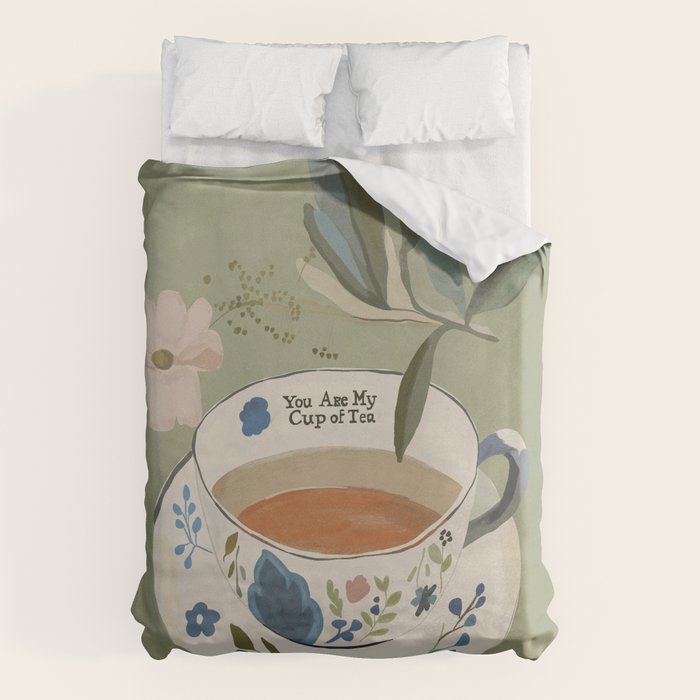 You are My Cup of Tea 2 Duvet Cover Gallery Image 6