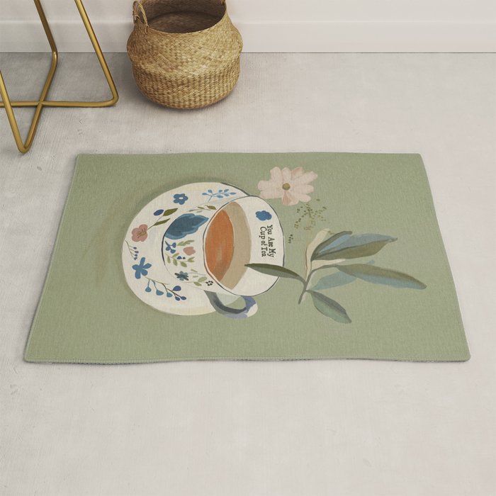 You are My Cup of Tea 2 Rug Gallery Image 1