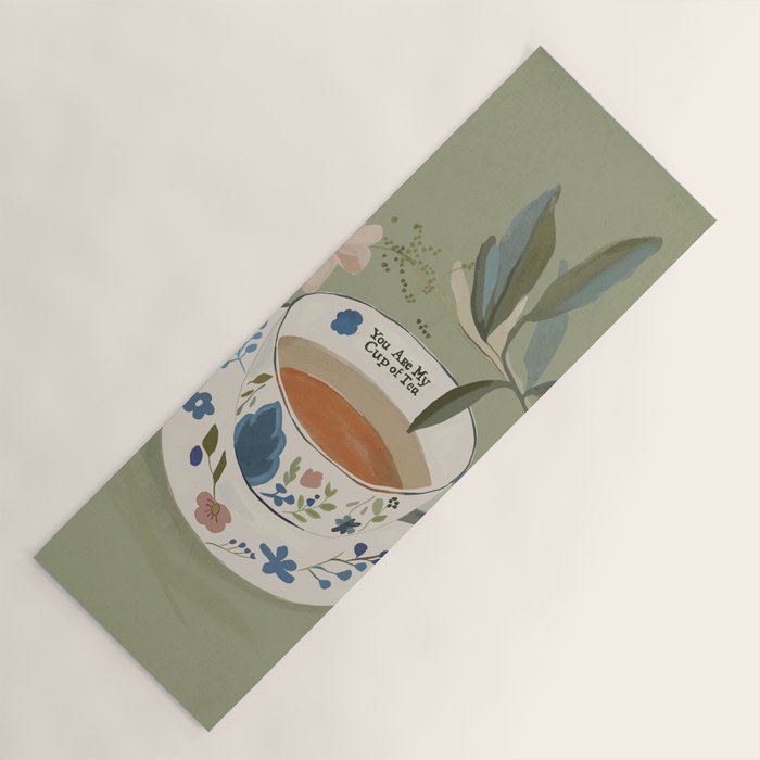 You are My Cup of Tea 2 Yoga Mat Gallery Image 1