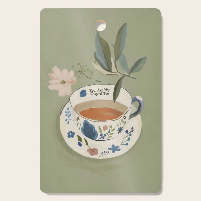 You are My Cup of Tea 2 Cutting Board Gallery Image 1