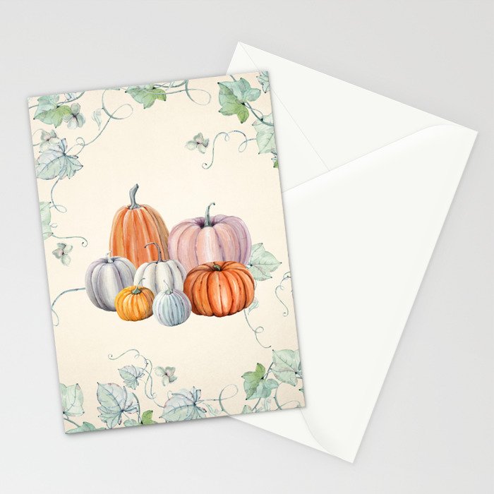 Pumpkin Patch Stationery Card Gallery Image 2