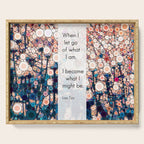 Daily Meditation Quote Serving Tray Gallery Image 1